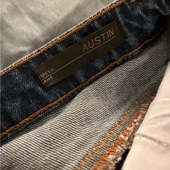 Denim Mini Skirt Size 28 - Picture 3 of 4